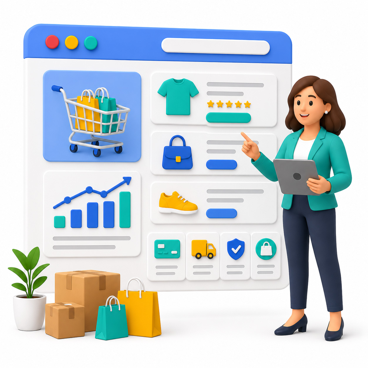 Plan eCommerce Pyme - Tu Página Web a 1 Click